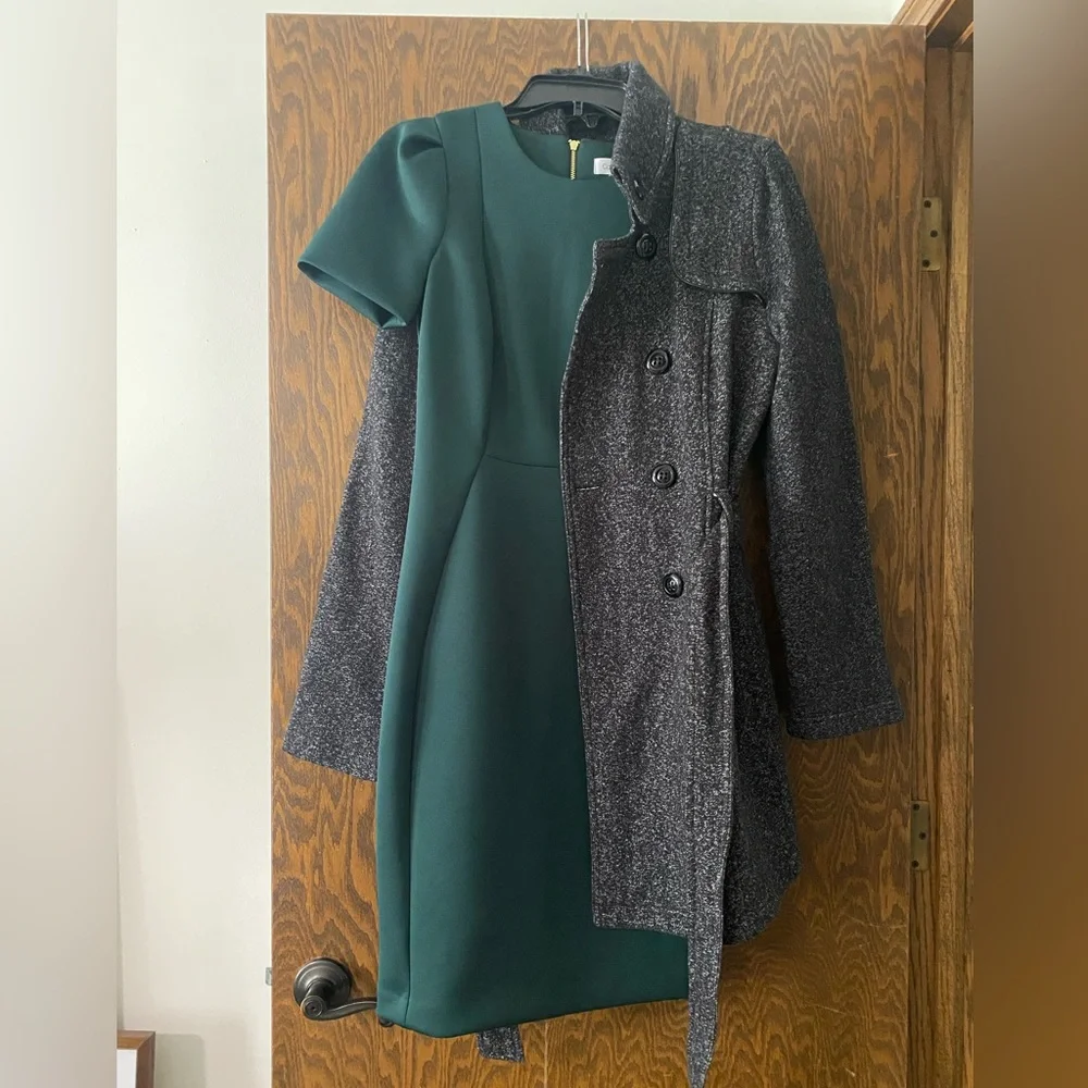 Calvin Klein Dark Green Midi Dress - Picture 10 of 10